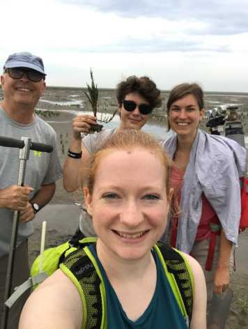 Enlarged view: Wadden Sea team