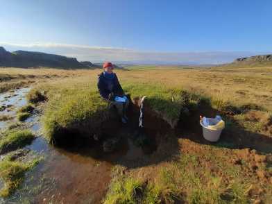 Maureen in Iceland